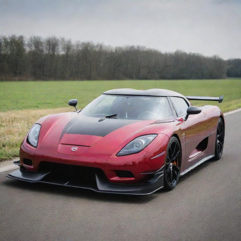 Koenigsegg combined with Nissan