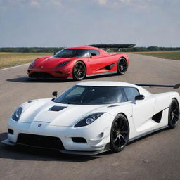 Koenigsegg combined with Nissan