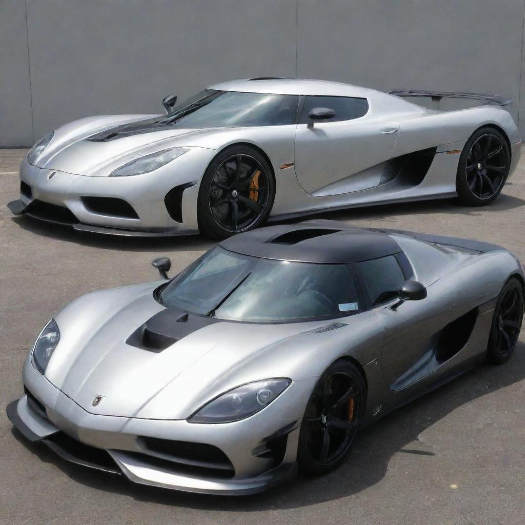 Koenigsegg combined with Pontiac 