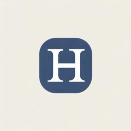 A professional logo design featuring the initials H.A in a sophisticated and modern style
