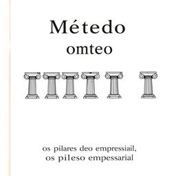 Book cover art for "Método VENCER - Os 6 pilares do sucesso empresarial"