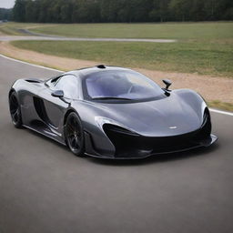 A hybrid of a McLaren supercar and a Devel Sixteen, showcasing the best features of both in an unprecedented fusion