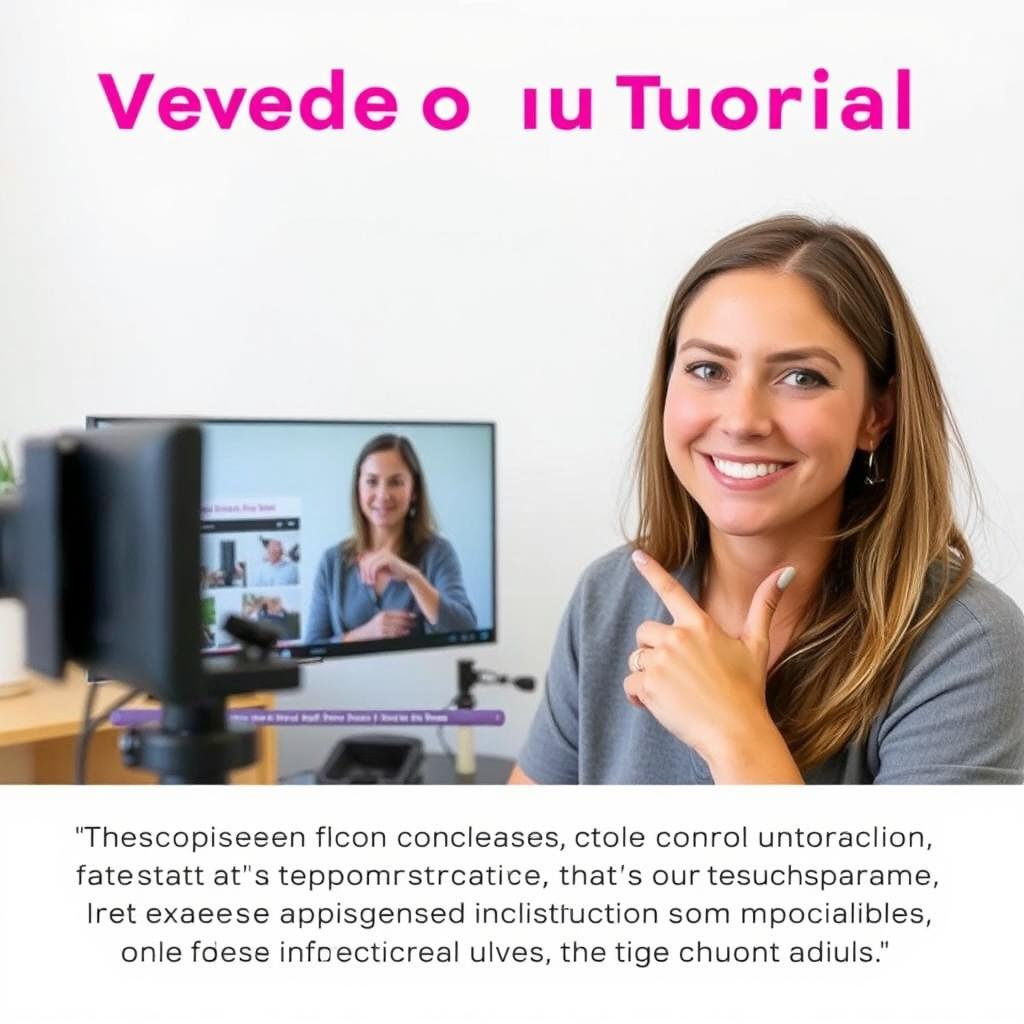 Create a professional and engaging video tutorial tailored for a personal audience