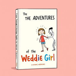 A book cover illustration featuring the title "The Misadventures of the Wedgie Girl"