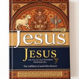 A professional scholarly book cover featuring symbolic elements representing the fulfillment of Old Testament prophecies by Jesus