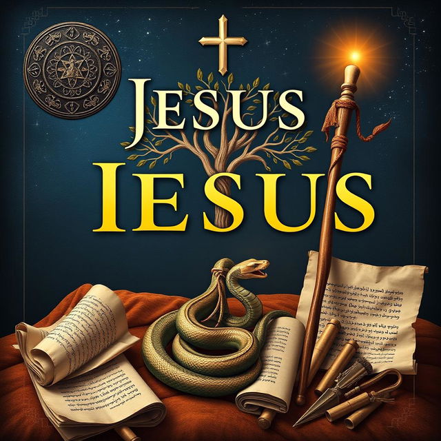 A professional and scholarly book cover centered on the theme of Jesus fulfilling Genesis prophecies without depicting His face