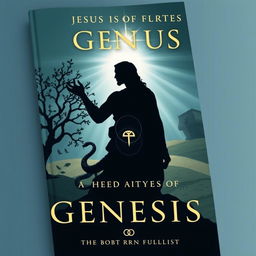 A scholarly book cover illustrating how Jesus fulfills the Book of Genesis