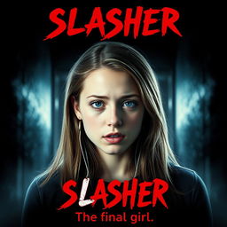 A slasher horror movie poster featuring Emily as the central character