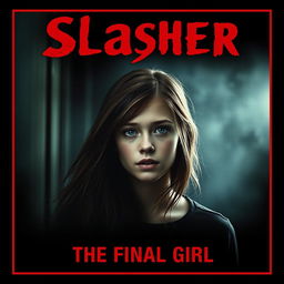 A slasher horror movie poster featuring Emily as the central character