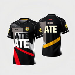 Modern and stylish jersey design with short sleeves inspired by the K-pop theme of Stray Kids' album "ATE"