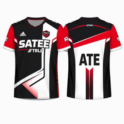 Modern and cool jersey design with short sleeves, inspired by the K-pop theme of Stray Kids' album "ATE"