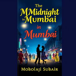 Book cover design for 'The Midnight in Mumbai' by Mobolaji Subair