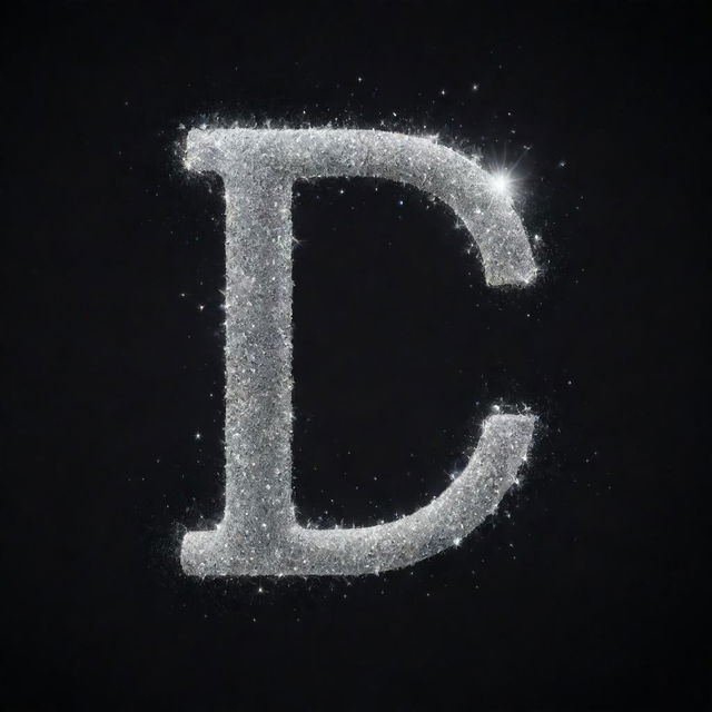 A silver magical wand with sparkles surrounding it, forming the letter C in a flurry of magic.