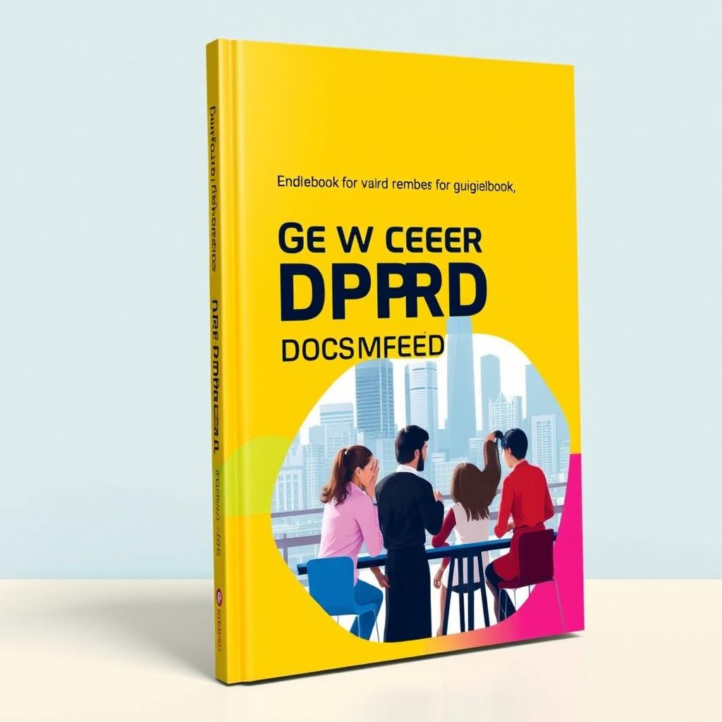 A book cover design for a guidebook for new DPRD members