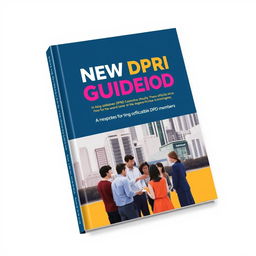 A book cover design for a guidebook for new DPRD members