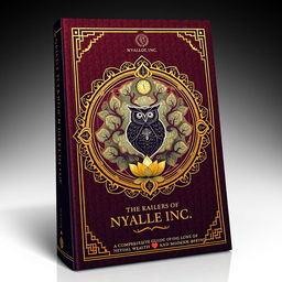 A stunning book cover design for 'The Concise Art and Science of Ancient and Modern Mastery Integration: A Comprehensive Guide to Love, Wisdom, Wealth and Well-Being' by Nyalloe, Inc