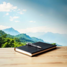 A detailed plain book cover featuring a serene and peaceful scene