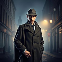 A modern, stylish interpretation of Sherlock Holmes