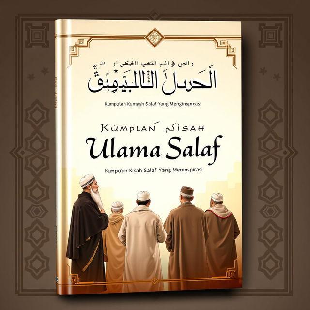 Cover of a book titled 'Kumpulan Kisah Ulama Salaf Yang Menginspirasi'