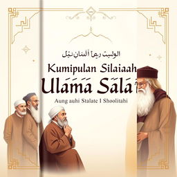 Cover of a book titled 'Kumpulan Kisah Ulama Salaf Yang Menginspirasi'