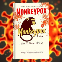 A captivating book cover titled 'Monkeypox: The 'K' Means Silent'