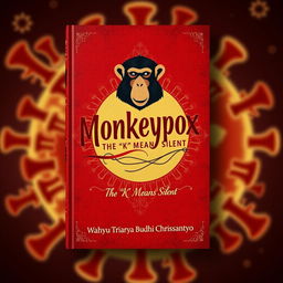 A captivating book cover titled 'Monkeypox: The 'K' Means Silent'