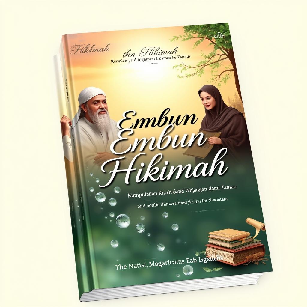 Cover of a book titled "Embun Hikmah: Kumpulan Kisah dan Wejangan dari Zaman ke Zaman"