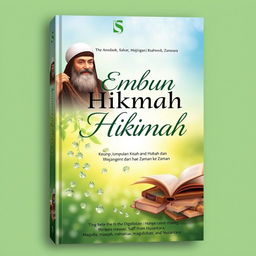 Cover of a book titled "Embun Hikmah: Kumpulan Kisah dan Wejangan dari Zaman ke Zaman"