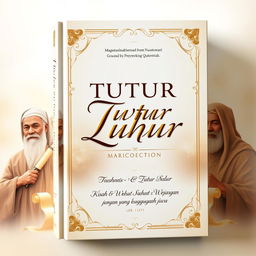 Cover of a book titled "Tutur Luhur: Kisah & Wejangan yang Menggugah Jiwa"