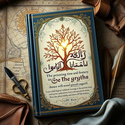 A captivating book cover design for a compilation of inspiring stories and wise sayings from pious individuals across different eras