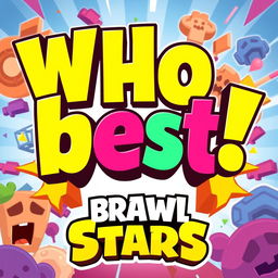 A colorful and dynamic thumbnail design featuring bold, energetic typography