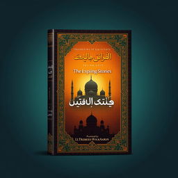 A captivating book cover design for a collection of inspiring stories and wise sayings from prophets, companions, and scholars