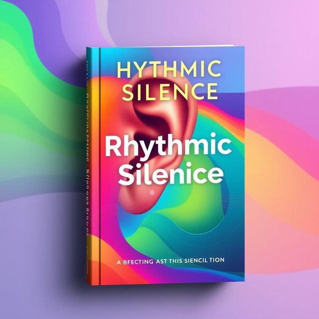 A book cover titled "Rhythmic Silence" featuring an ear prominently