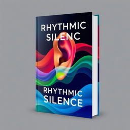 A book cover titled "Rhythmic Silence" featuring an ear prominently