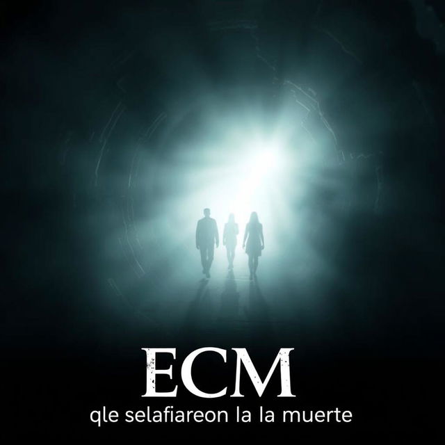 Design a captivating YouTube thumbnail for a show titled "ECM: 20 historias que desafiaron a la muerte