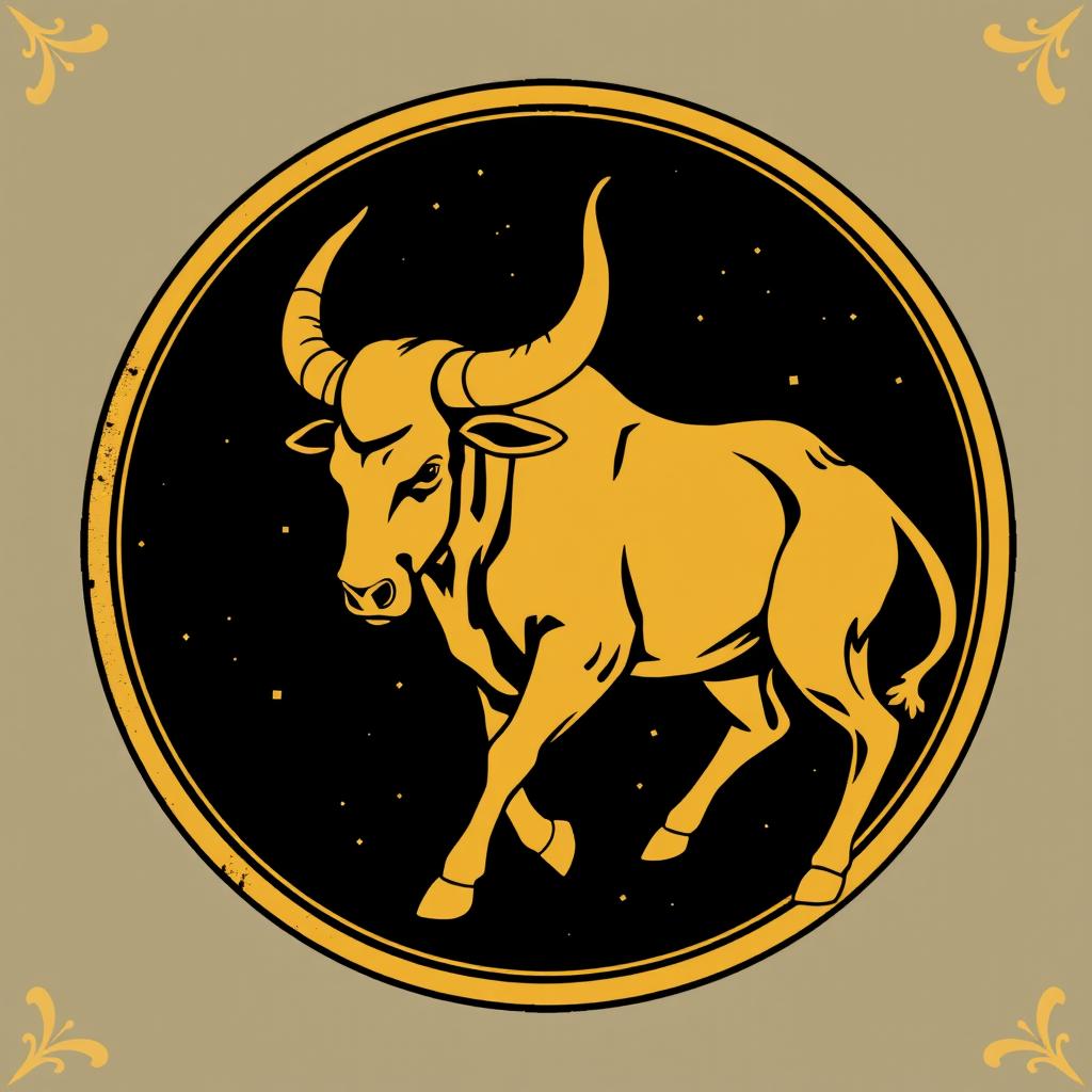 Taurus, the second sign of the zodiac, is symbolized by the Bull and ruled by the planet Venus, which represents beauty, love, and stability