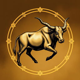 Taurus, the second sign of the zodiac, is symbolized by the Bull and ruled by the planet Venus, which represents beauty, love, and stability