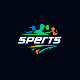 A logo design for a social media platform focused on sports