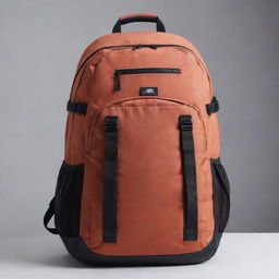 A stylish backpack integrated with athletic sports gear design, showcasing the robustness of sportswear and the utility of a backpack.