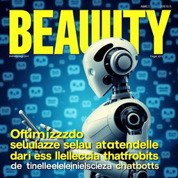 A magazine cover with the name "BEAUTY" prominently displayed