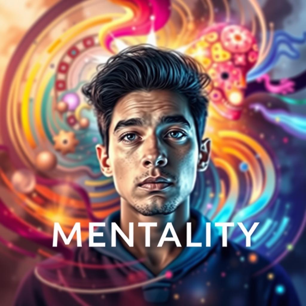 A dynamic and captivating video cover representing the theme of mentality