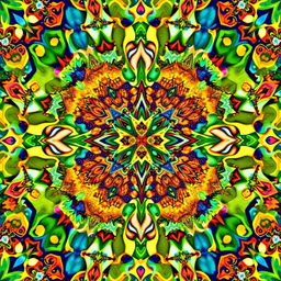 Create a detailed and imaginative illustration with a 34×34 grid as the canvas