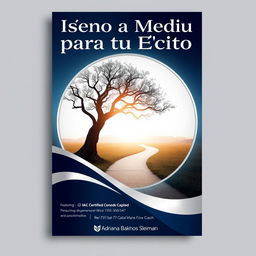 A professional and elegant flyer for a coaching agreement titled 'Diseño a Medida para tu Éxito'