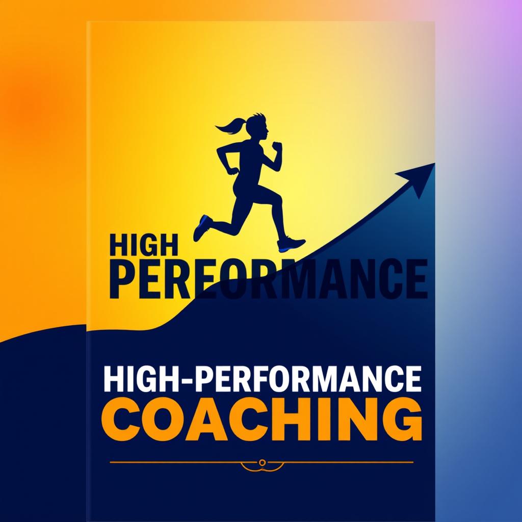 A dynamic and inspiring cover design for a high-performance coaching program