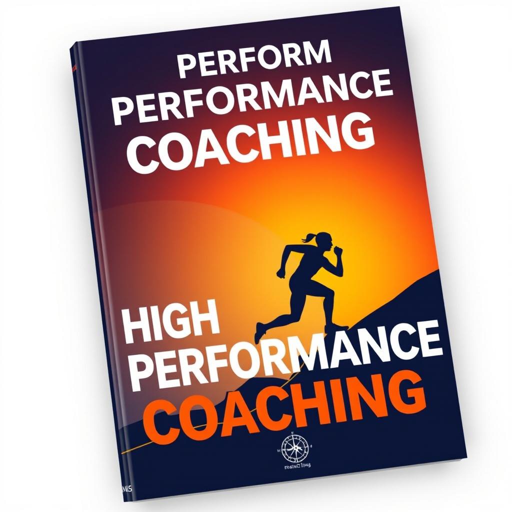 A dynamic and inspiring cover design for a high-performance coaching program