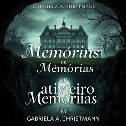 Cover design for the book "Cativeiro de Memórias" by Gabriela A