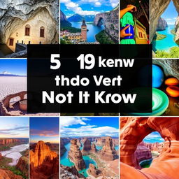 Explore nine incredible places around the world that you might not know