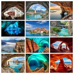 Explore nine incredible places around the world that you might not know