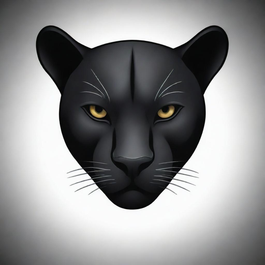 A sleek and stylish panther symbol tattoo design, embodying stealth, strength, and fearlessness.