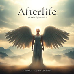 A movie poster for a fantastic film titled "Afterlife"